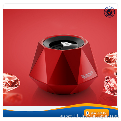 AWS1077 2016 high quality mini loud bluetooth speaker wireless diamond shape